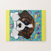 PUZZLE CHIEN SAINT-BERNARD (Horizontal)