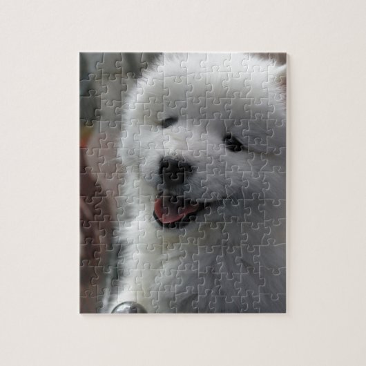 Puzzle Chien Samoyé (Vertical)