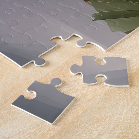 Puzzle Chien sanglant à Noël de neige (Côté)