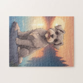 Puzzle chien Schnauzer (Horizontal)