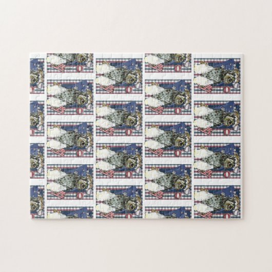 PUZZLE CHIEN SCHNAUZER (Horizontal)