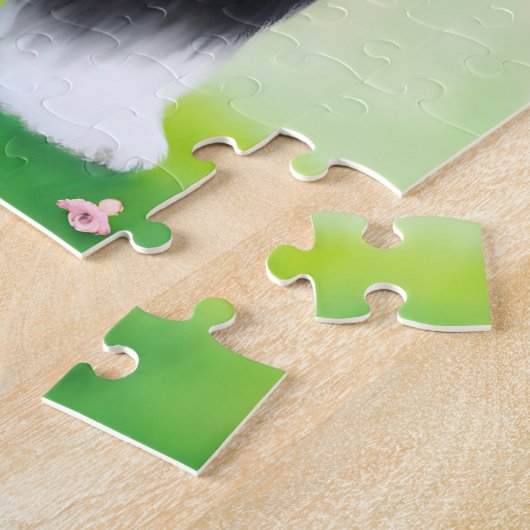 Puzzle Chien Shih Tzu Tranquil (Côté)