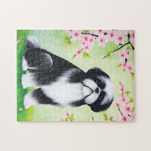 Puzzle Chien Shih Tzu Tranquil (Horizontal)