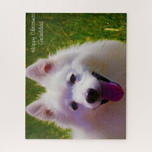Puzzle Chien Spitz Japonais. (Vertical)