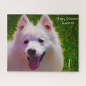 Puzzle Chien Spitz Japonais. (Horizontal)