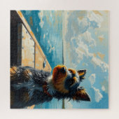 Puzzle Chien sur un bateau (Horizontal)