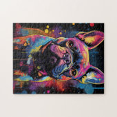 Puzzle Chien-taureau français (Horizontal)