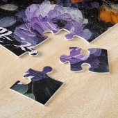 Puzzle Chien-taureau français avec peinture impressionnis (Côté)