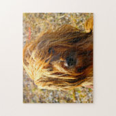 Puzzle Chien Tibétain Terrier Jigsaws. (Vertical)