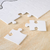 Puzzle Chien toiletté avec ruban (Côté)