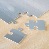 Puzzle Chien Weimaraner à Noël de neige (Côté)