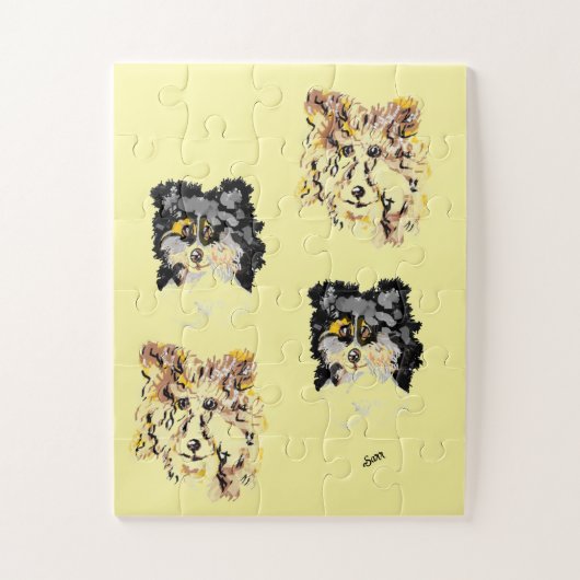 Puzzle : Chiens (Vertical)
