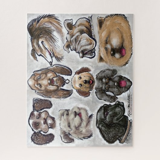 Puzzle Chiens (Vertical)