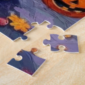 Puzzle Chiens Afghan Hound faisant Trick-or-Treating pour (Côté)