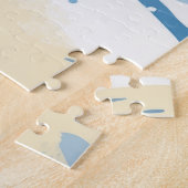 Puzzle Chiens Beagle Noël Neige Fêtes (Côté)
