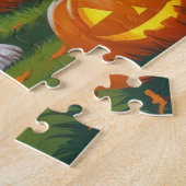 Puzzle Chiens beagles Citrouille Halloween Drôle (Côté)