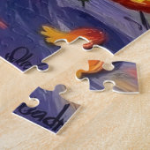 Puzzle Chiens Boston Terrier faisant Trick-or-Treating po (Côté)