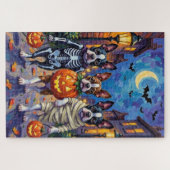 Puzzle Chiens Boston Terrier faisant Trick-or-Treating po (Horizontal)
