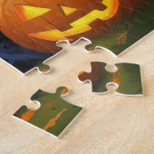 Puzzle Chiens Bullmastiff Citrouille Halloween Funny (Côté)