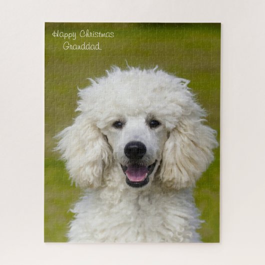 Puzzle Chiens Caniches. (Vertical)