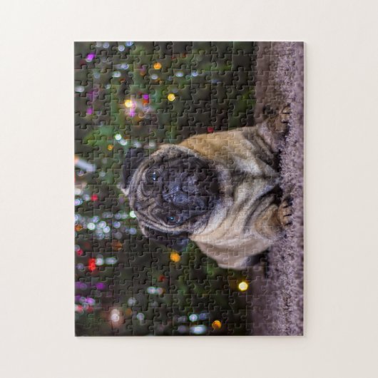 Puzzle Chiens carlins. (Vertical)