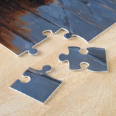 Puzzle Chiens Cocker Spaniel Noël Neige Fêtes (Côté)
