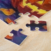 Puzzle Chiens de berger anatoliens Costumes d'Halloween (Côté)