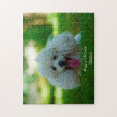 Puzzle Chiens de caniche. (Vertical)