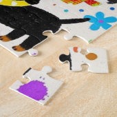 Puzzle Chiens de caricature ludiques (Côté)