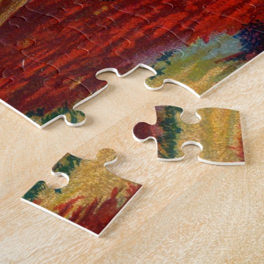 Puzzle Chiens de chiot victorien imprimés (Côté)