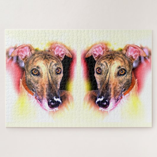 Puzzle Chiens de Greyhound (Horizontal)