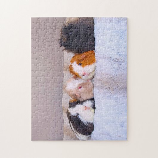 Puzzle Chiens de Guinée (Vertical)