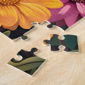 Puzzle Chiens De Guinée Parmi Les Fleurs sauvages (Côté)