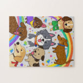 Puzzle Chiens de jeu Chiens Chiens Chiens Chiens Chiens (Horizontal)