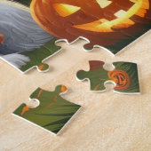 Puzzle Chiens de Papillon Citrouille Halloween Funny (Côté)