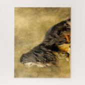 Puzzle Chiens d'Espagne tibétains Jigsaws (Vertical)