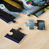 Puzzle Chiens jouant à un jeu de poker (Côté)