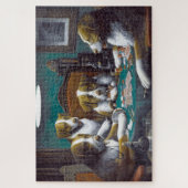 Puzzle Chiens jouant au poker Cassius Marcellus Coolidge  (Vertical)