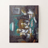 Puzzle Chiens jouant au poker Cassius Marcellus Coolidge (Vertical)