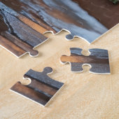 Puzzle Chiens Mastiff Tibétains Noël Neige Vacances (Côté)