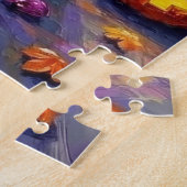 Puzzle Chiens Pitbull faisant Trick-or-Treating  Costumes (Côté)