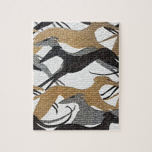 Puzzle Chiens sauteurs (Vertical)