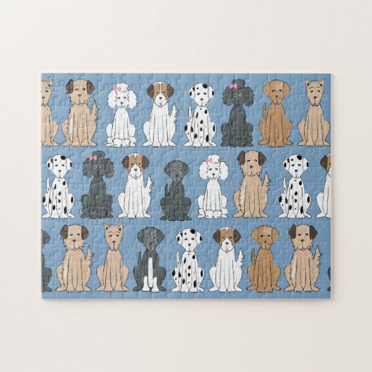 Puzzle Chiens souriants (Horizontal)