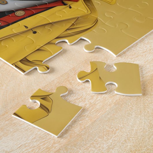 Puzzle Chiffre de taureau français (Côté)