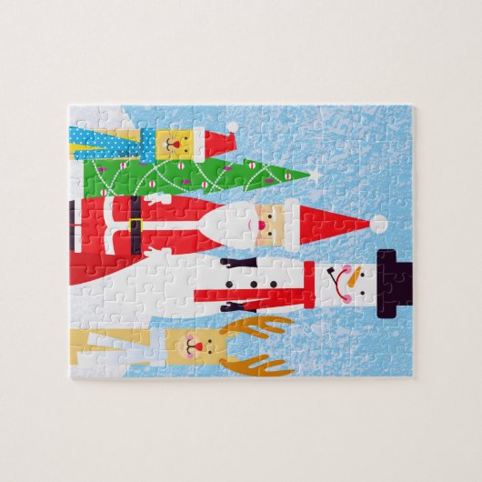 Puzzle Chiffres de Noël (Horizontal)