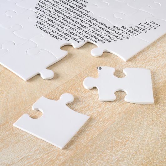 Puzzle Chiffres de Pi (Côté)
