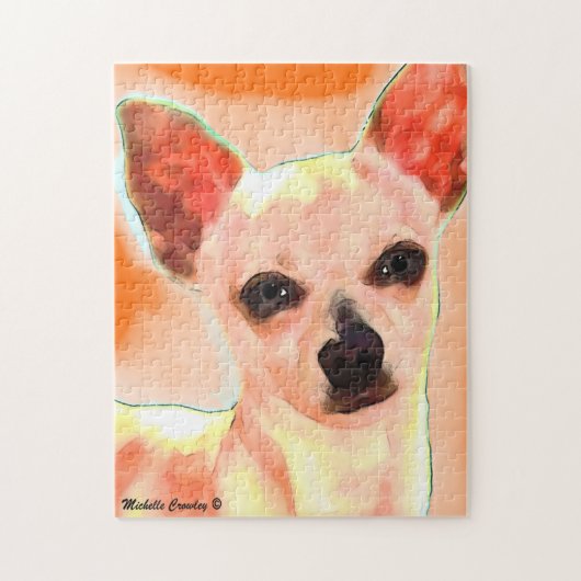 Puzzle chihuahua (Vertical)