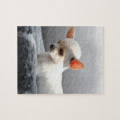 Puzzle Chihuahua Chien assis Chien Portrait Peinture d'ar (Horizontal)