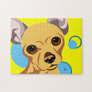 Puzzle Chihuahua chien mignon