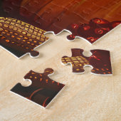 Puzzle Chihuahua Chien moisson d'automne Thanksgiving (Côté)